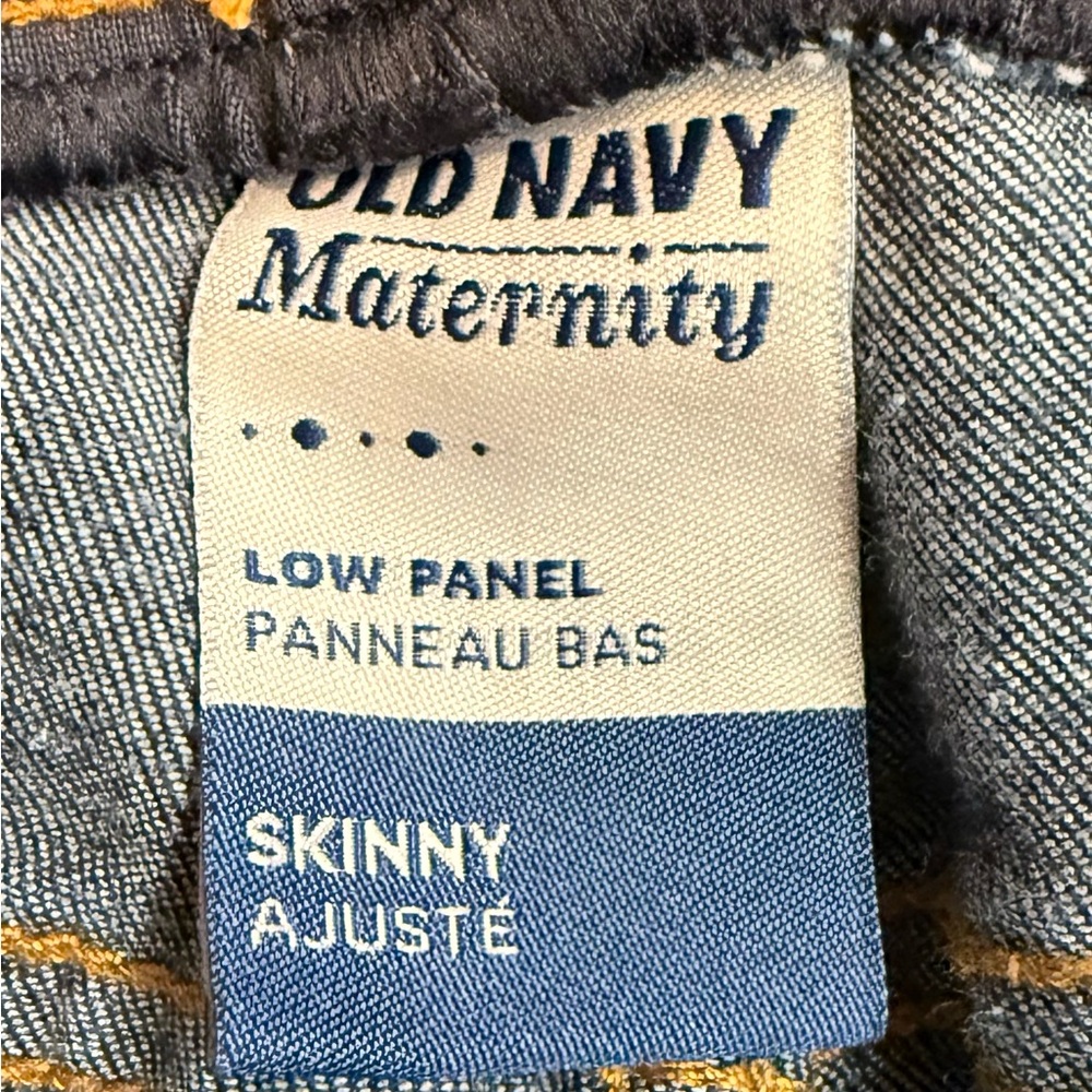 Old Navy Maternity Skinny Jeans, sz 6 - Picture 3 of 4